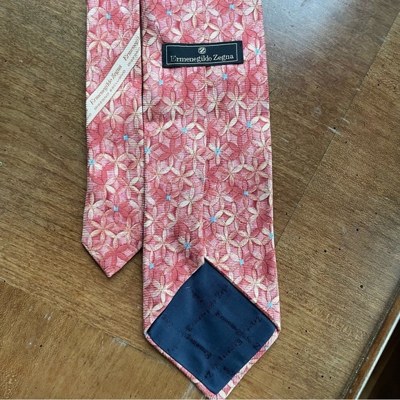 Ermenegildo Zegna 100% Silk Men’s Tie 3.75" X 56.75" - Picture 3 of 9